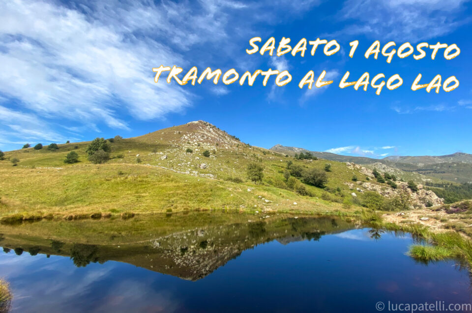 Sabato 1 agosto - Tramonto al Lago Lao